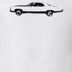 1971 Bel Air Side View Light Color T Shirt