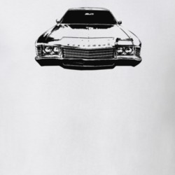 1971 Bel Air Grill View Light Color T Shirt