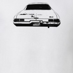 1971 Bel Air Rear View Light Color T Shirt