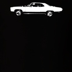 1971 Bel Air Side View Dark Color T Shirt