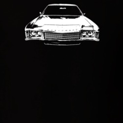 1971 Bel Air Grill View Dark Color T Shirt