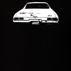 1971 Bel Air Rear View Dark Color T Shirt