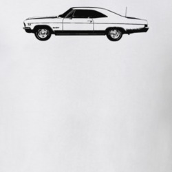1966 Impala Side View Light Color T Shirt