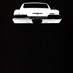 1966 Impala Rear View Dark Color T Shirt