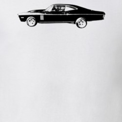 1968 Impala Side View Light Color T Shirt