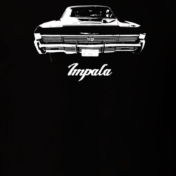 1968 Impala Grill View With Model T Shirt