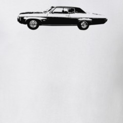 1969 Impala Side View Light Color T Shirt