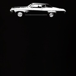 1969 Impala Side View Dark Color T Shirt