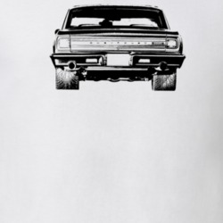 1965 Chevelle Rear View Light Color T Shirt