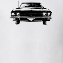 1969 Chevelle Grill View Light Color T Shirt