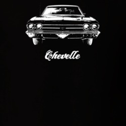 1969 Chevelle Grill View With Model Dark Color T Shirt