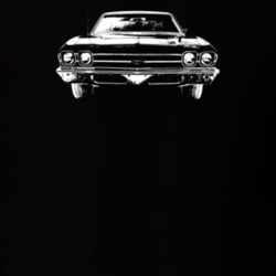 1969 Chevelle Grill View Dark Color T Shirt