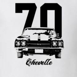 1970 Chevelle Grill View With Year And Model Light Color T Shirt