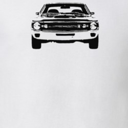 1968 Amx Grill View Light Color T Shirt