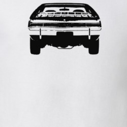 1968 Amx Rear View Light Color T Shirt