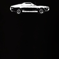 1968 Amx Side View Dark Color T Shirt