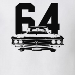 1964 Wildcat Grill View With Year Light Color T Shirt