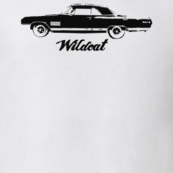 1964 Wildcat Side View With Model Light Color T Shirt