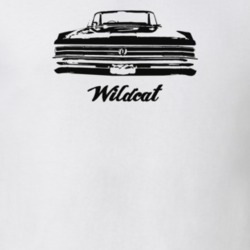 1964 Wildcat Rear View With Model Light Color T Shirt