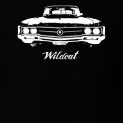 1964 Wildcat Grill View With Model Dark Color T Shirt