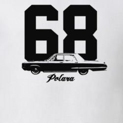 1968 Polara Side View With Year And Model Light Color T Shirt
