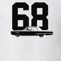 1968 Polara Side View With Year Light Color T Shirt