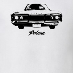 1968 Polara Grill View With Model Light Color T Shirt