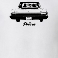 1968 Polara Rear View With Model Light Color T Shirt