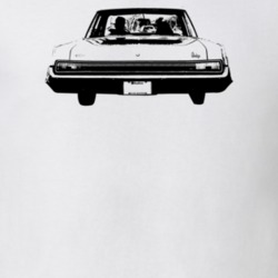 1968 Polara Rear View Light Color T Shirt