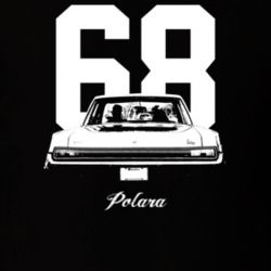 1968 Polara Rear View With Year And Model Dark Color T Shirt