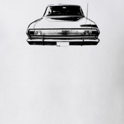 1965 Nova Rear View Light Color T Shirt