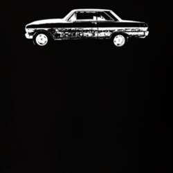 1965 Nova Side View Dark Color T Shirt