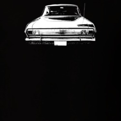1965 Nova Rear View Dark Color T Shirt