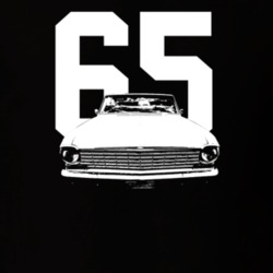 1965 Nova Grilll View With Year Dark Color T Shirt