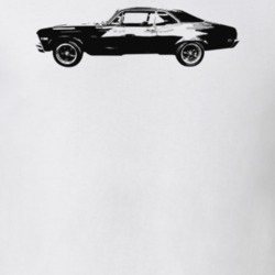 1969 Nova Side View Light Color T Shirt