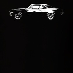 1969 Nova Side View Dark Color T Shirt