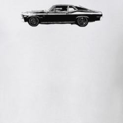 1970 Nova Side View Light Color T Shirt