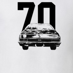 1970 Nova Rear View With Year Light Color T Shirt