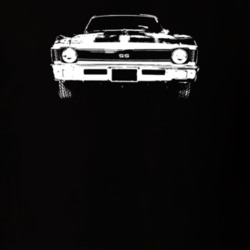 1970 Nova Grill View Dark Color T Shirt