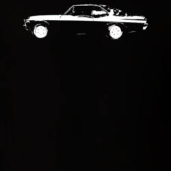 1972 Nova Side View Dark Color T Shirt