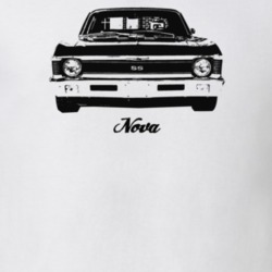 1972 Nova Grill View With Model Light Color T Shirt