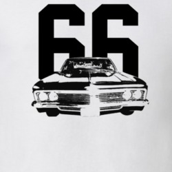 1966 Caprice Grill View With Year Light Color T Shirt