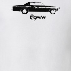 1966 Caprice Side View With Model Light Color T Shirt