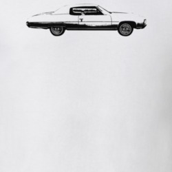 1971 Caprice Side View Light Color T Shirt