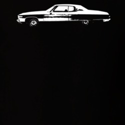 1972 Caprice Side View Dark Color T Shirt