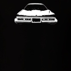 1972 Caprice Rear View Dark Color T Shirt