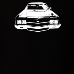 1972 Caprice Grill View  Dark Color T Shirt