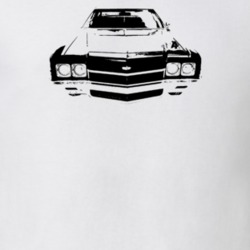 1972 Caprice Grill View Light Color T Shirt