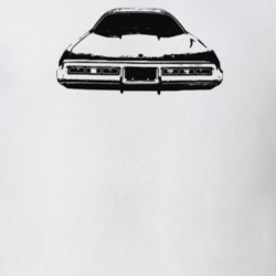 1972 Caprice Rear View Light Color T Shirt