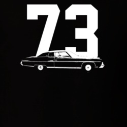 1973 Caprice Side View With Year Dark Color T Shirt